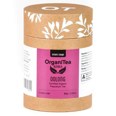 OrganiTea Australia Oolong Certified Organic Loose Tea 80g