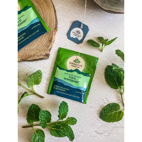 Organic India Tulsi Peppermint- 25 Teabags