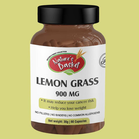 Nature's Basket Lemon Grass Powder Capsule - 60 Capsules