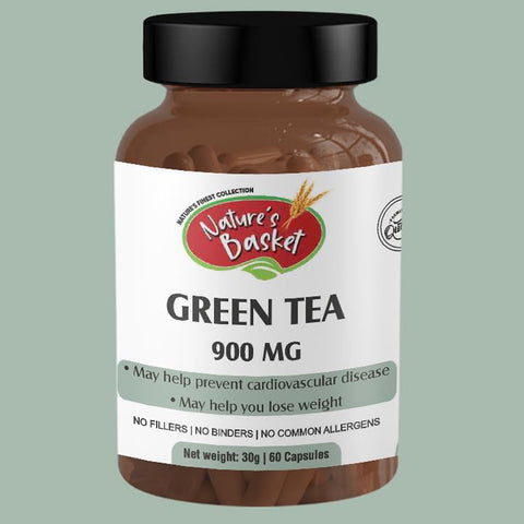 Nature's Basket Green Tea Powder Capsule - 60 Capsules