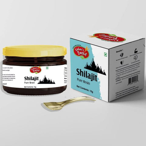 Nature's Basket Shilajit Resin (25 Grams) Himalayan Wellness Powerhouse