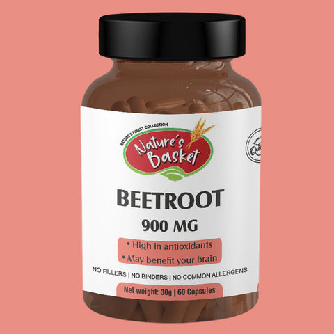 Nature's Basket Beetroot Powder Capsule - 60 Capsules