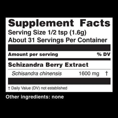 Teelixir Schizandra Berry Powder 50g