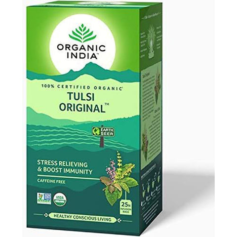 Pack of 2 - Organic India Tulsi Original - 25 Tea Bags