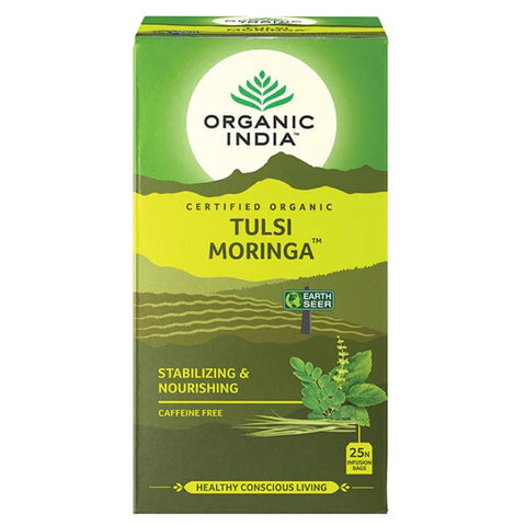 Organic India Tulsi Moringa 25 Tea Bags