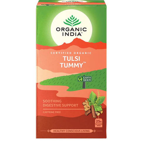 Organic India Tulsi Tummy 25 Tea Bags