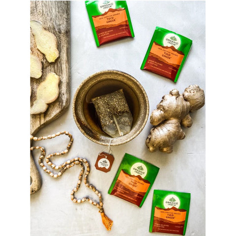 Organic India Tulsi Ginger 25 Tea Bags