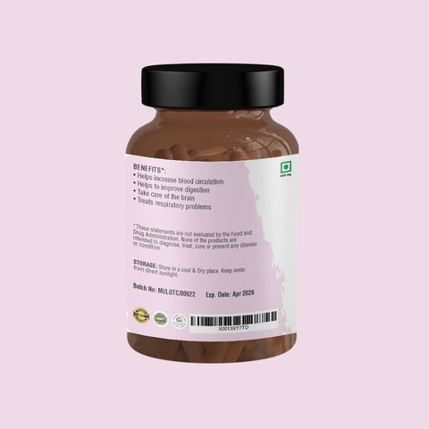 Nature's Basket Lotus Powder Capsule - 60 Capsules