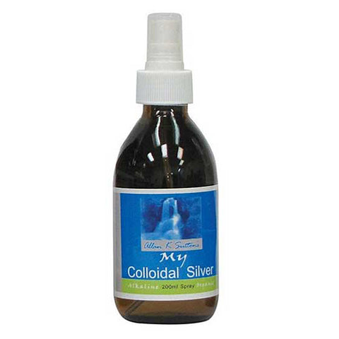 Allan K Sutton's Colloidal Silver Spray 200ml