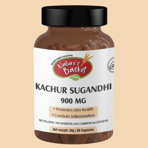 Nature's Basket Kachur Sugandhi Powder Capsule - 60 Capsules