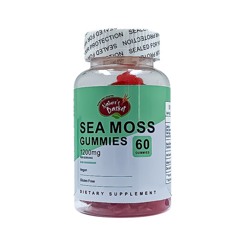 Nature's Basket Sea Moss 60 Gummies