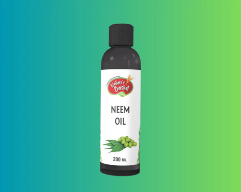 Nature's Basket Neem Oil 100ml - 100% Pure & Natural