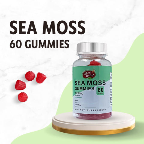 Nature's Basket Sea Moss 60 Gummies