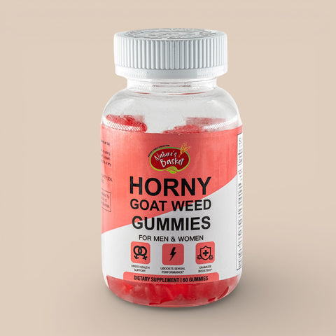 Nature's Basket Horny Goat Weed 60 Gummies