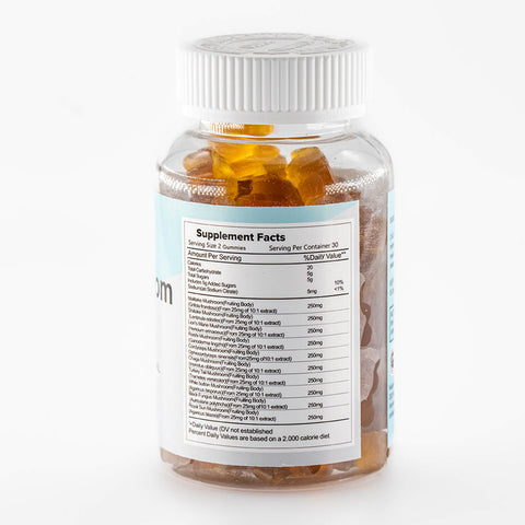 Nature's Basket 10X Mushroom 60 Gummies