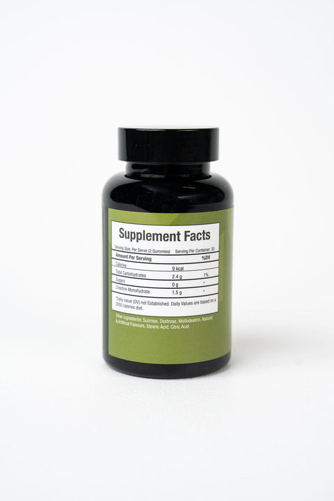Nature's Basket Creatine Monohydrate 60 Gummies : Boost Muscle Growth