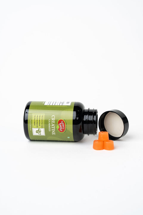 Nature's Basket Creatine Monohydrate 60 Gummies : Boost Muscle Growth