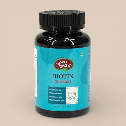 Natures Basket Biotin 60 Gummies