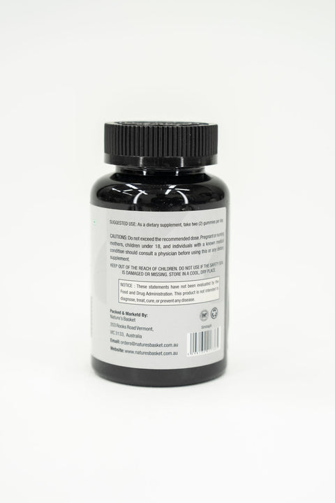 Nature's Basket Shilajit Gummies 60 with B12 & D2