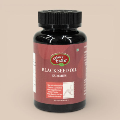 Black Seed Oil  Gummies 60: Healthy Heart & Skin