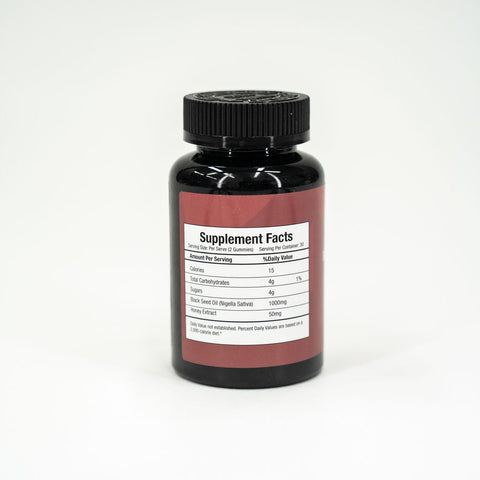 Black Seed Oil  Gummies 60: Healthy Heart & Skin