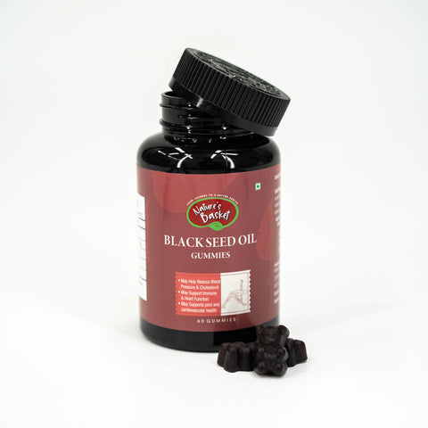 Black Seed Oil  Gummies 60: Healthy Heart & Skin