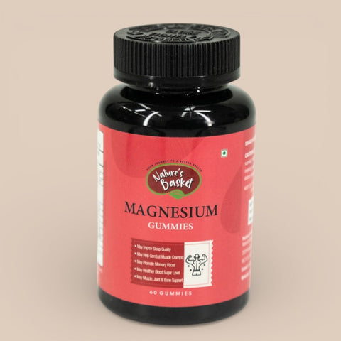 Natures Basket Magnesium 60 Gummies
