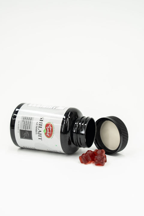 Nature's Basket Shilajit Gummies 60 with B12 & D2