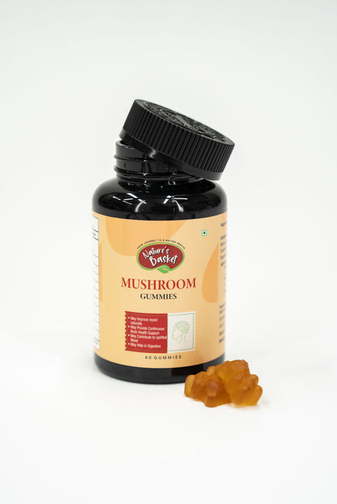 Nature's Basket 10X Mushroom 60 Gummies