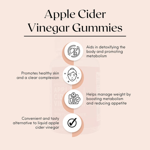 Nature's Nasket Apple Cider Vinegar - 60 Gummies