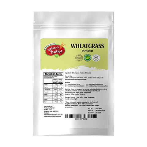 Nature's Basket Wheat Grass Powder 227g