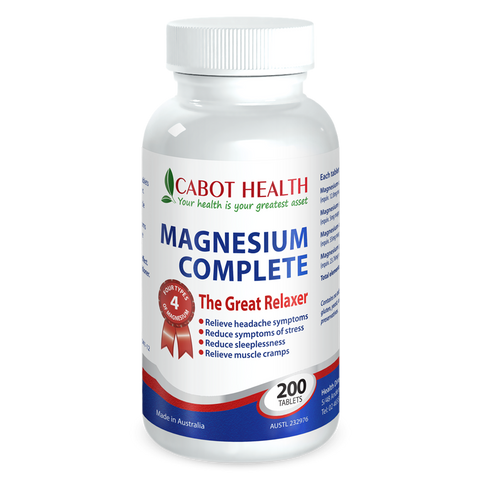 Cabot Health Magnesium Complete 200t