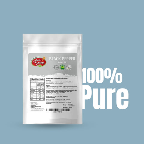 Nature's Basket Black Pepper Powder 227g