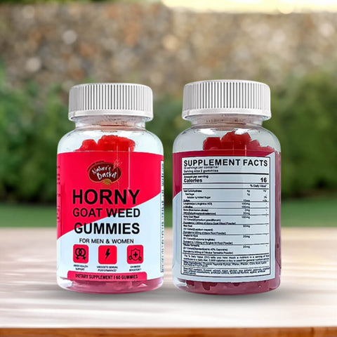 Nature's Basket Horny Goat Weed 60 Gummies