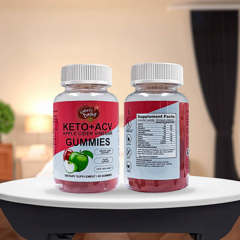 Nature's Basket Keto + ACV 60 Gummies