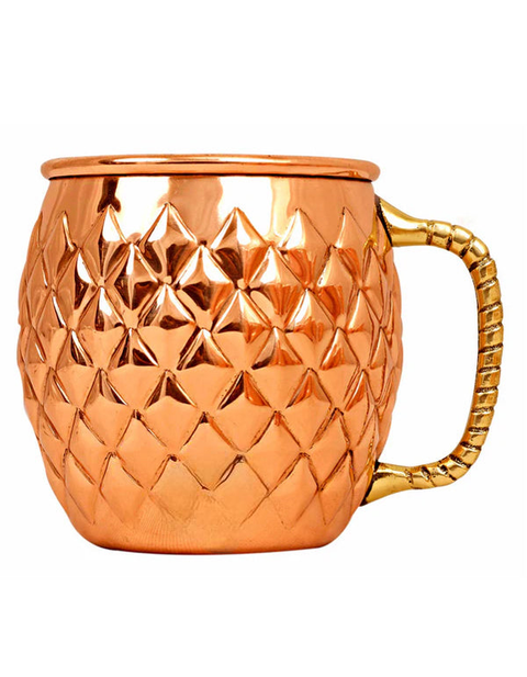 Copper Diamond Moscow Mule Mug 600ml