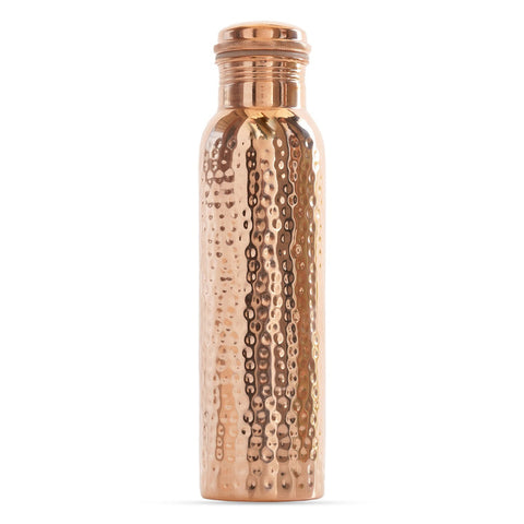 Copper Hammered Bottle 900ml
