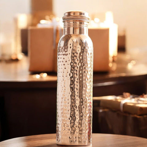 Copper Hammered Bottle 900ml