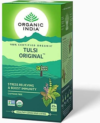 Pack of 2 - Organic India Tulsi Original - 25 Tea Bags