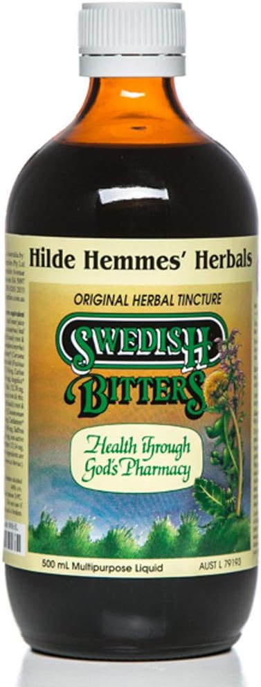 Hilde Hemmes Herbal's Herbal Tincture Swedish Bitters 500ml