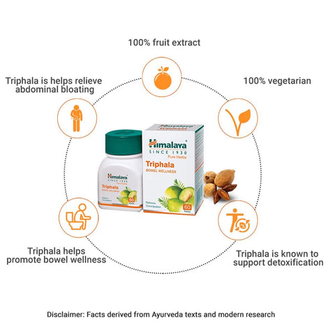 Himalaya Herbals Triphala - 60 Capsules