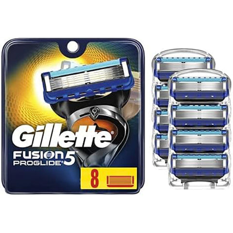 8 Gillette Fusion Proglide Razor Blades 8 pack