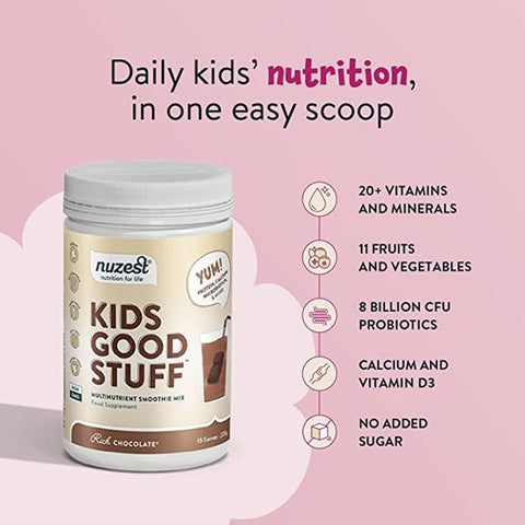 Nuzest Kids Good Stuff Rich Chocolate 225g