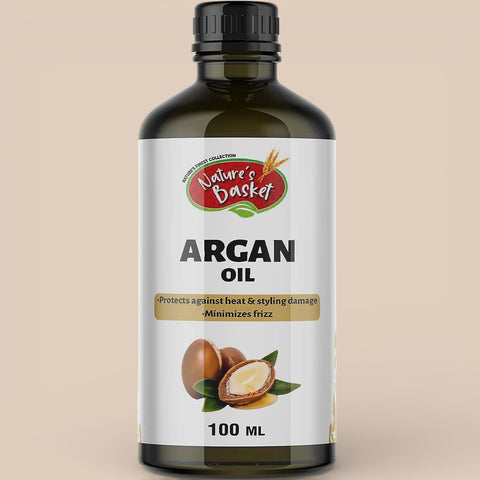 Nature’s Basket Cold Pressed Argan Oil – Pure, Luxurious & Multi-Purpose