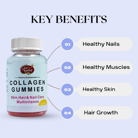 Nature's Basket Collagen 60 Gummies