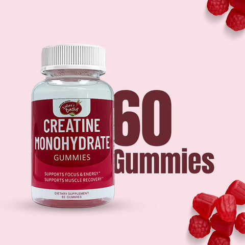 Nature's Basket Creatine Monohydrate 60 Gummies