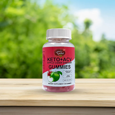 Nature's Basket Keto + ACV 60 Gummies