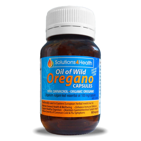 Solutions 4 Health Oil of Wild Oregano 60c