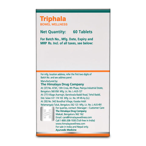 Himalaya Herbals Triphala - 60 Capsules