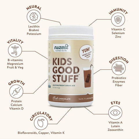 Nuzest Kids Good Stuff Rich Chocolate 225g